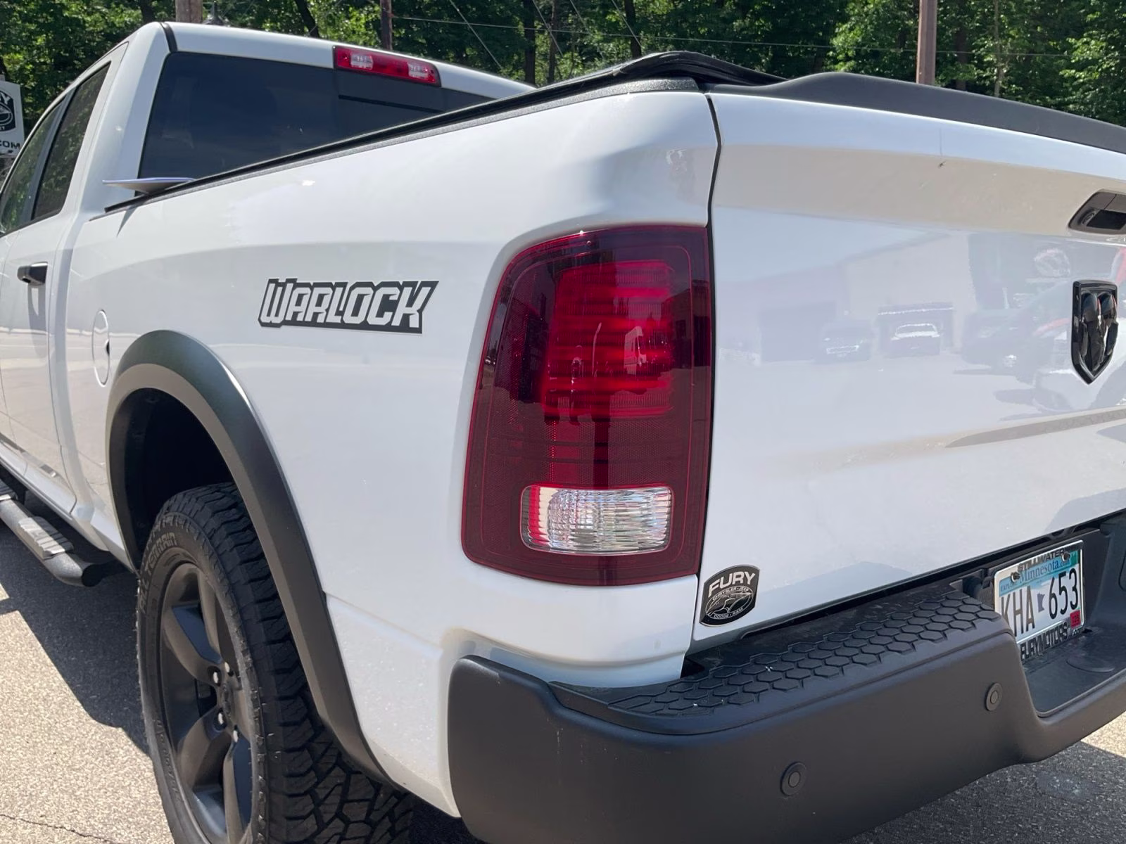 2020 Bright White Clearcoat Ram 1500 Classic Warlock 4X4 Truck