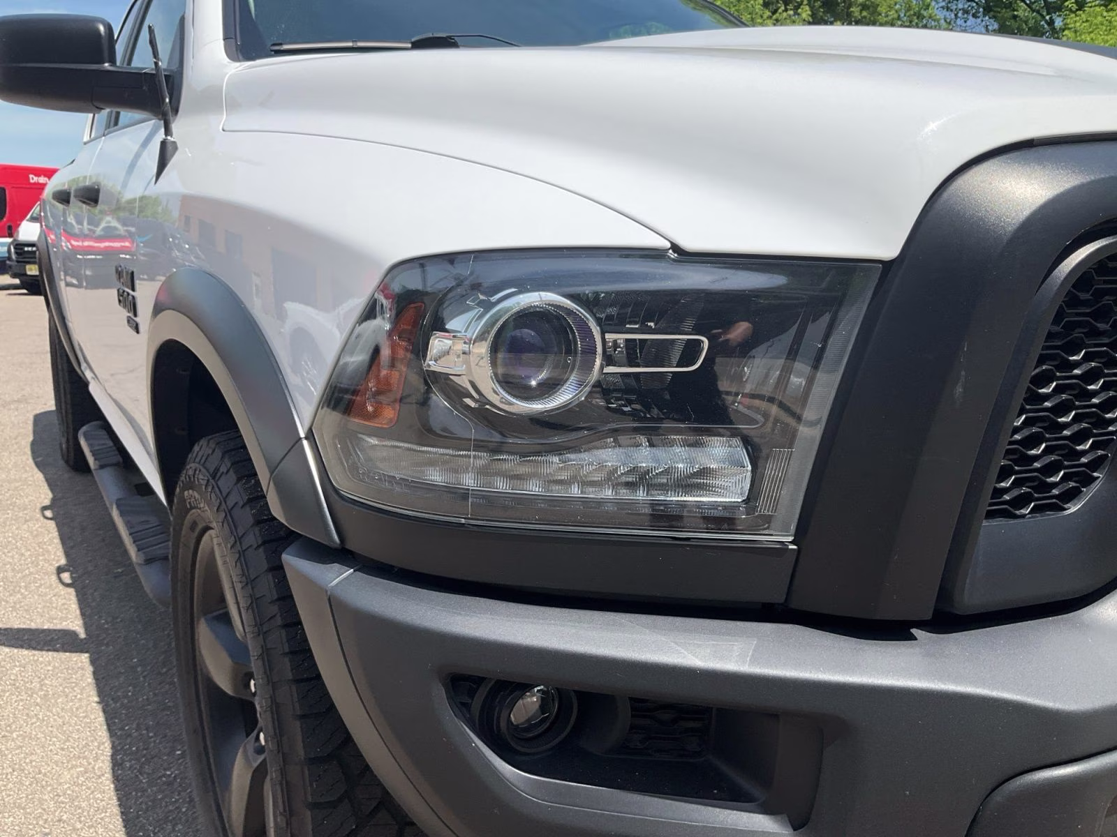 2020 Bright White Clearcoat Ram 1500 Classic Warlock 4X4 Truck
