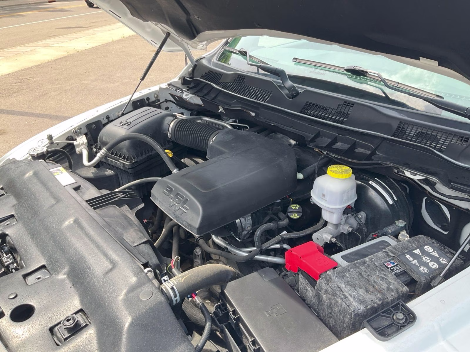 2020 Bright White Clearcoat Ram 1500 Classic Warlock 4X4 Truck