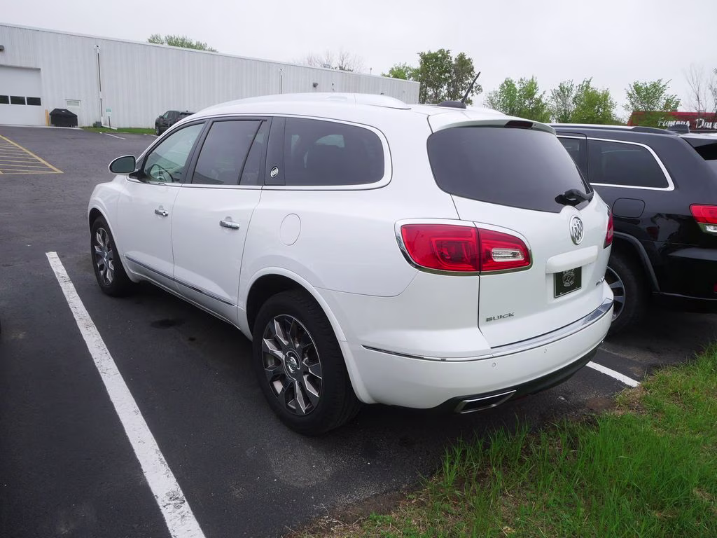 2016 White Frost Tricoat Buick Enclave Premium Group AWD SUV