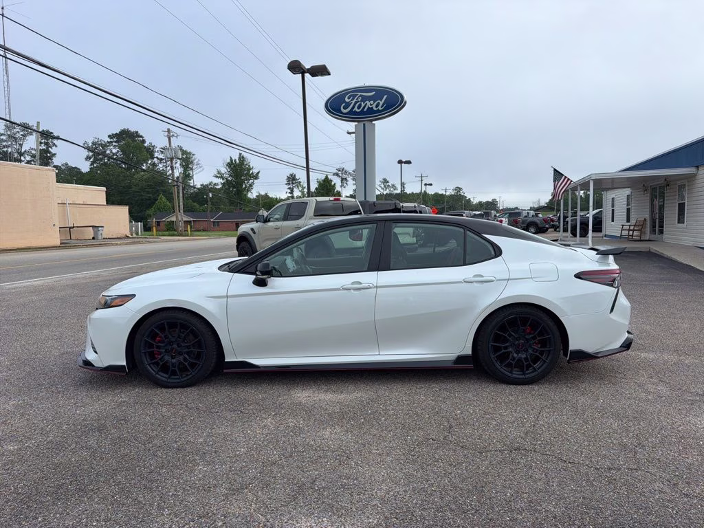 2021 Midnight Black Metallic Toyota Camry TRD V6 FWD Sedan