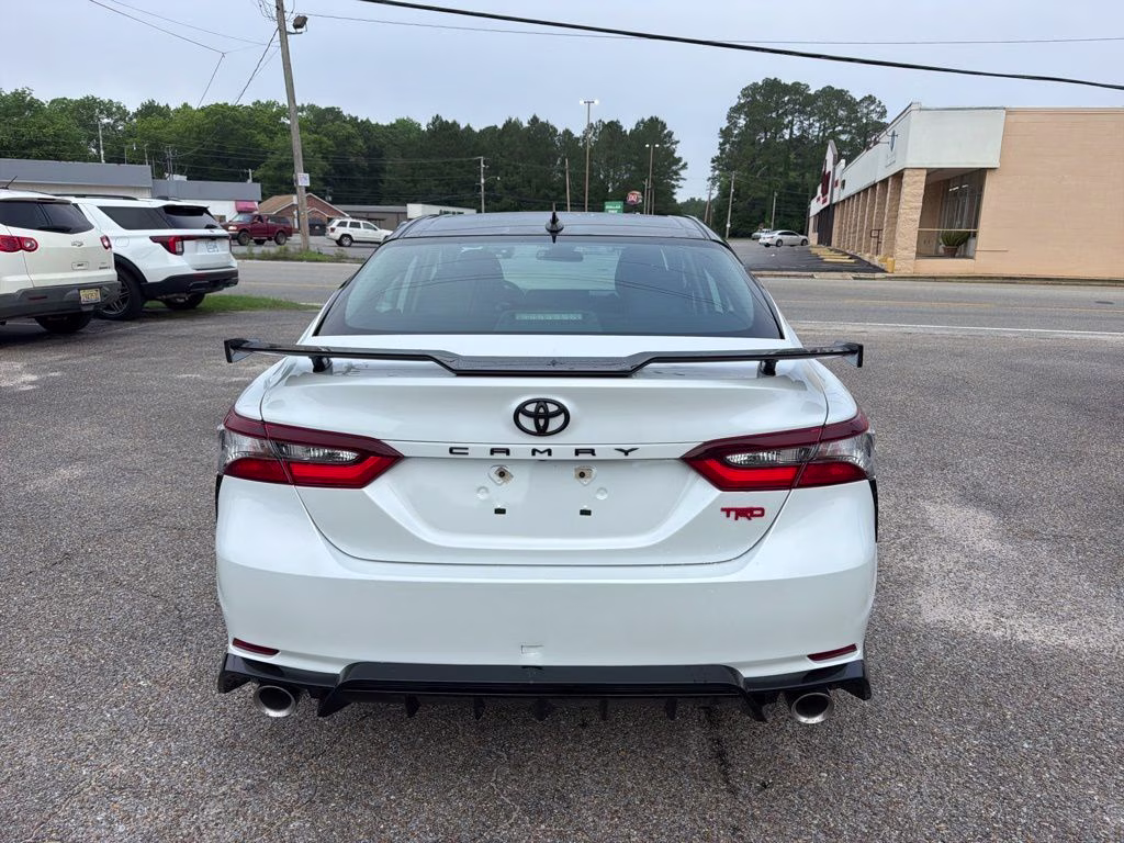 2021 Midnight Black Metallic Toyota Camry TRD V6 FWD Sedan