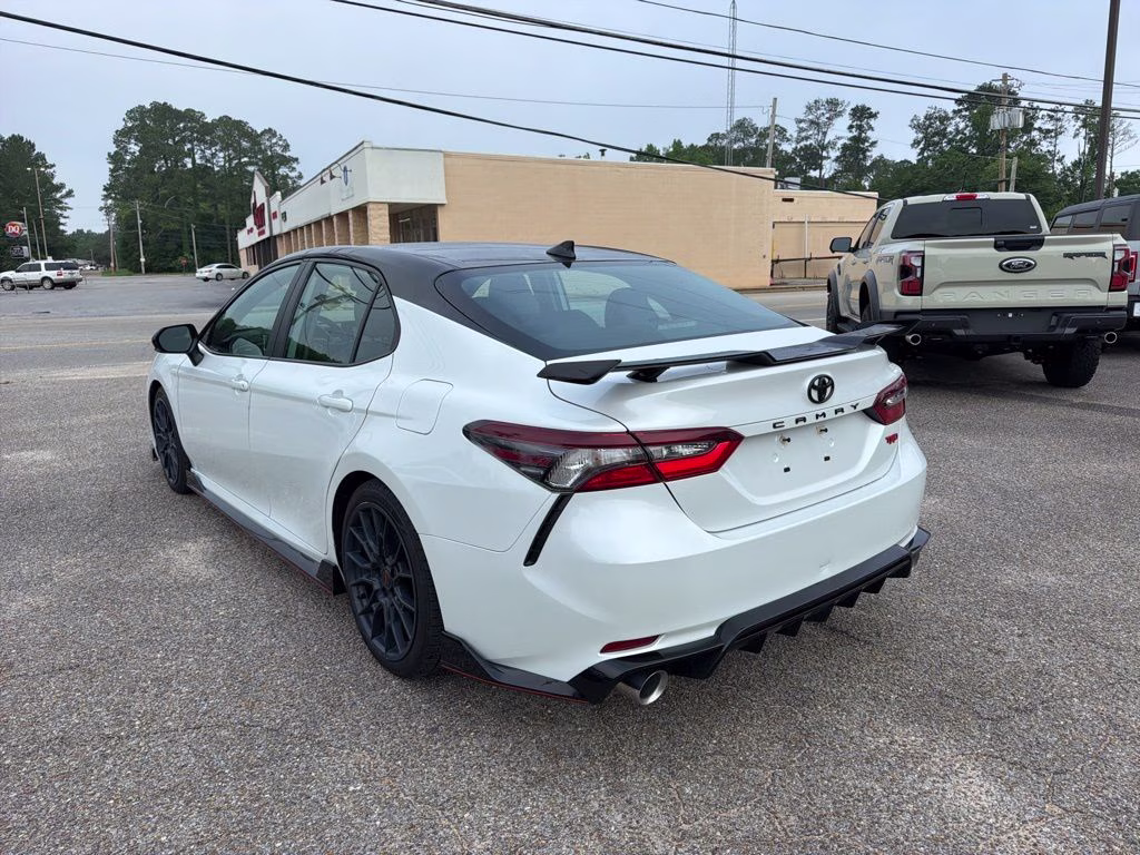 2021 Midnight Black Metallic Toyota Camry TRD V6 FWD Sedan