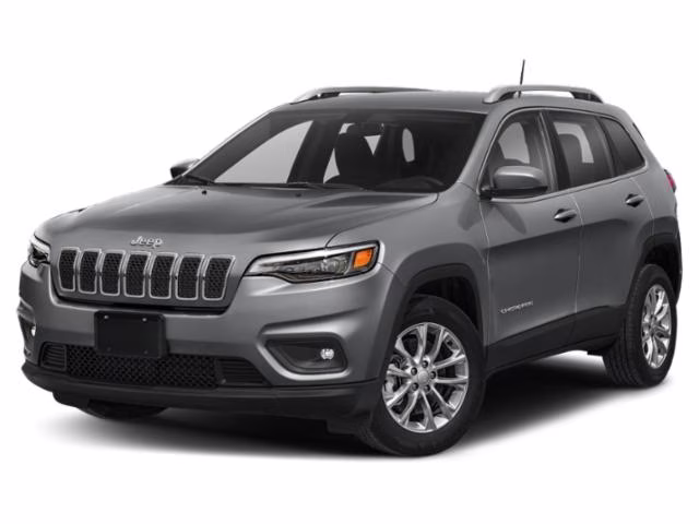 2019 Billet Silver Metallic Clearcoat Jeep Cherokee Latitude Plus 4X4 SUV