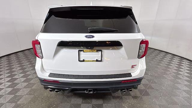 2022 White Metallic Ford Explorer ST 4X4 SUV