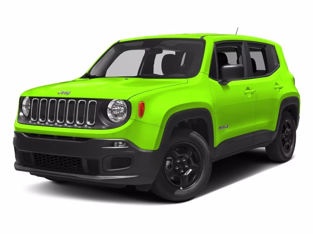 2017 Hypergreen Clearcoat Jeep Renegade Sport 4X4 SUV