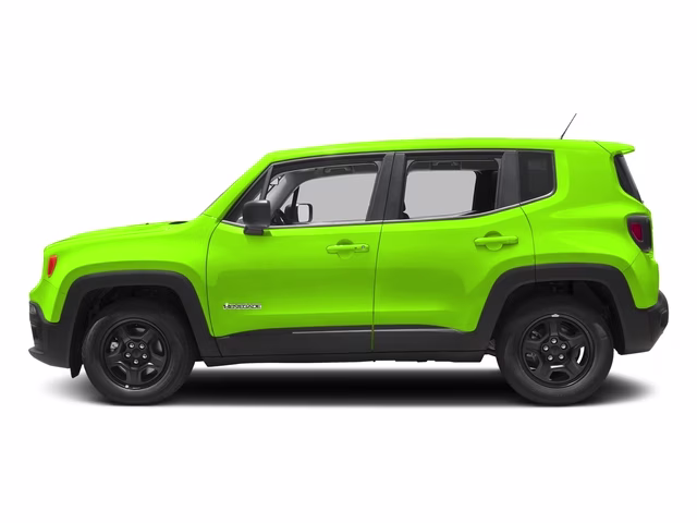 2017 Hypergreen Clearcoat Jeep Renegade Sport 4X4 SUV