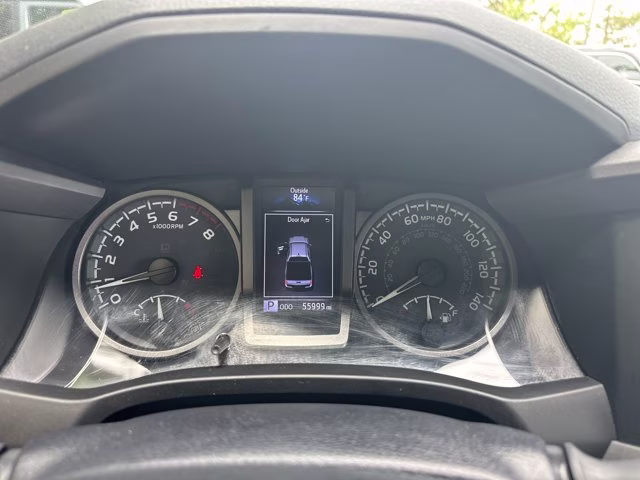 2022 Blue Toyota Tacoma 4WD SR5 Double Cab Long Bed V6 6AT 4WD 4X4 Truck