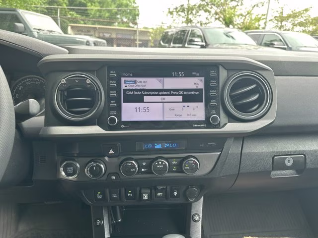 2022 Blue Toyota Tacoma 4WD SR5 Double Cab Long Bed V6 6AT 4WD 4X4 Truck