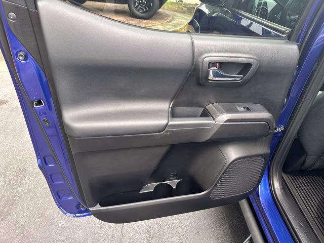 2022 Blue Toyota Tacoma 4WD SR5 Double Cab Long Bed V6 6AT 4WD 4X4 Truck