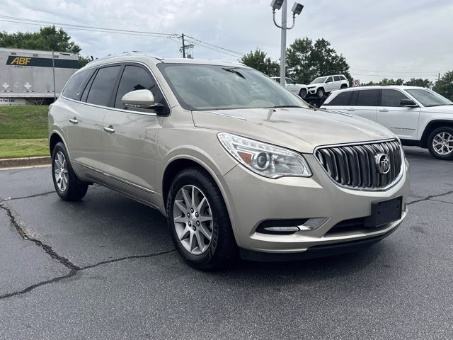 2016 Sparkling Silver Metallic Buick Enclave Leather FWD SUV
