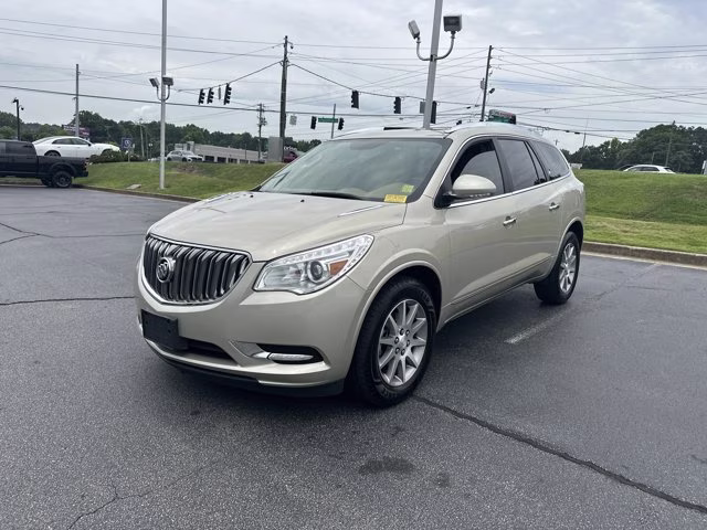2016 Sparkling Silver Metallic Buick Enclave Leather FWD SUV
