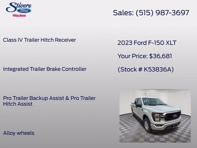 2023 Avalanche Ford F-150 XLT 4X4 Truck