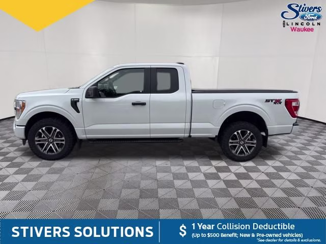 2022 Oxford White Ford F-150 XL 4X4 Truck