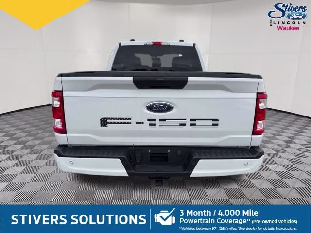 2022 Oxford White Ford F-150 XL 4X4 Truck