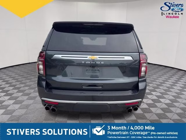 2022 Evergreen Gray Metallic Chevrolet Tahoe High Country 4X4 SUV