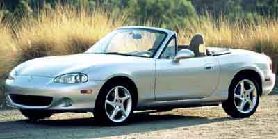 2001 Classic Red Clearcoat Mazda MX-5 Miata Base RWD
