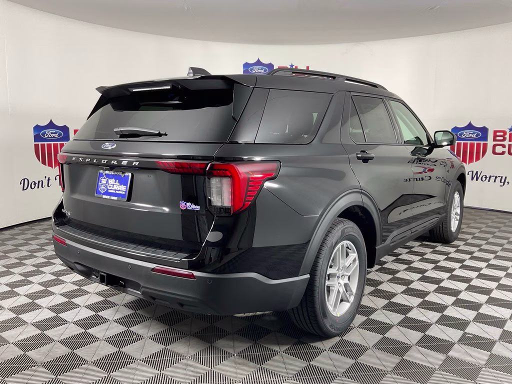 2026 Black Metallic Ford Explorer Active RWD SUV