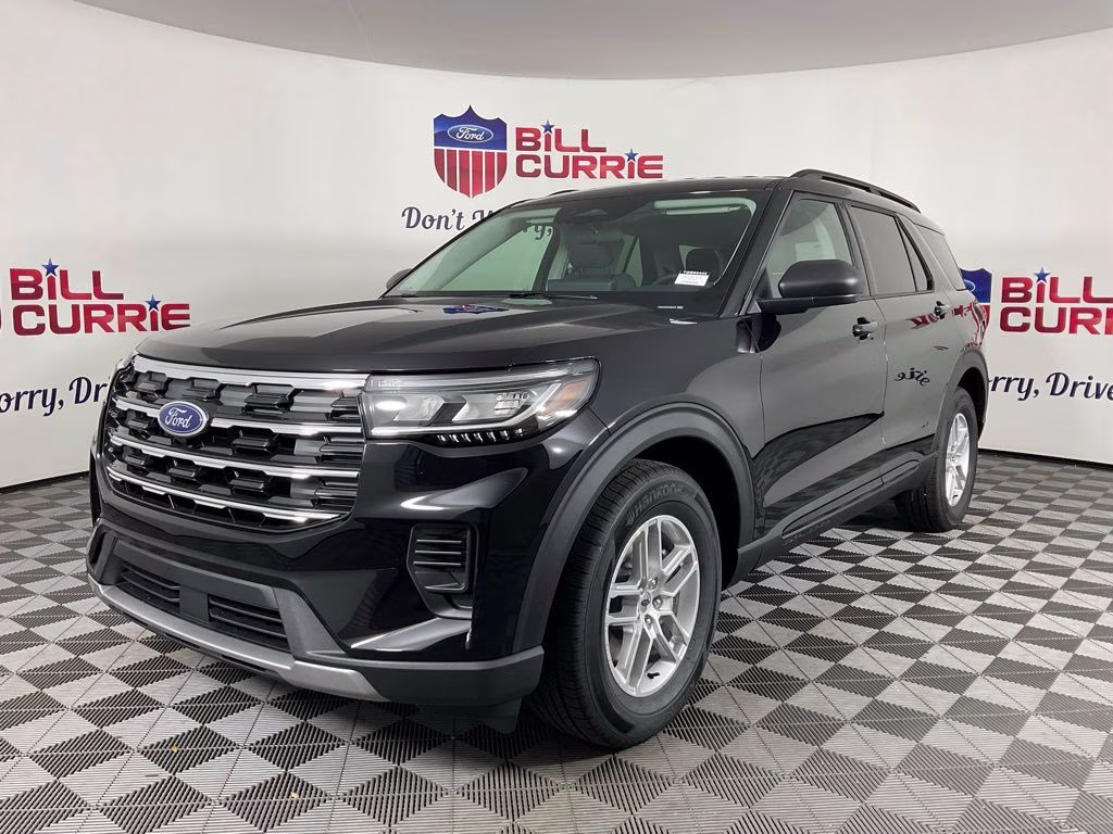 2026 Black Metallic Ford Explorer Active RWD SUV
