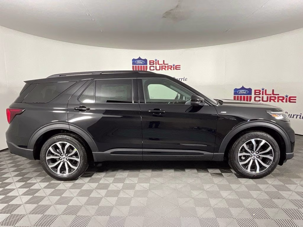 2026 Black Metallic Ford Explorer ST-Line RWD SUV