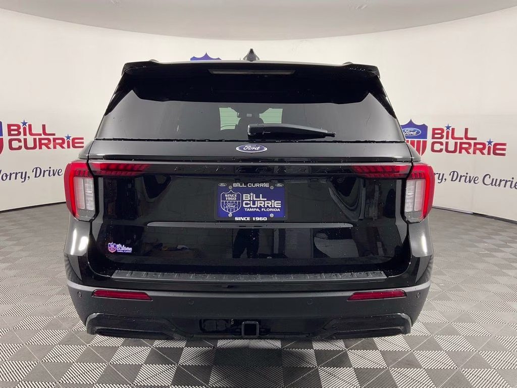 2026 Black Metallic Ford Explorer ST-Line RWD SUV