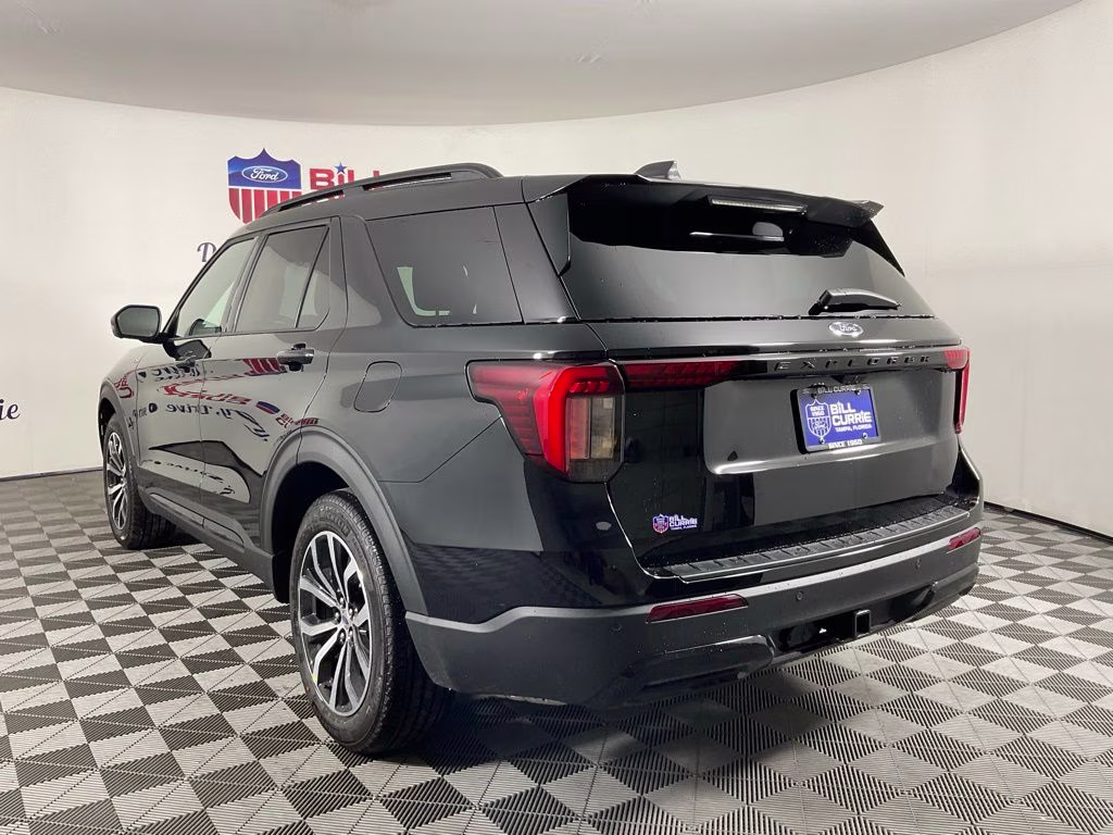 2026 Black Metallic Ford Explorer ST-Line RWD SUV