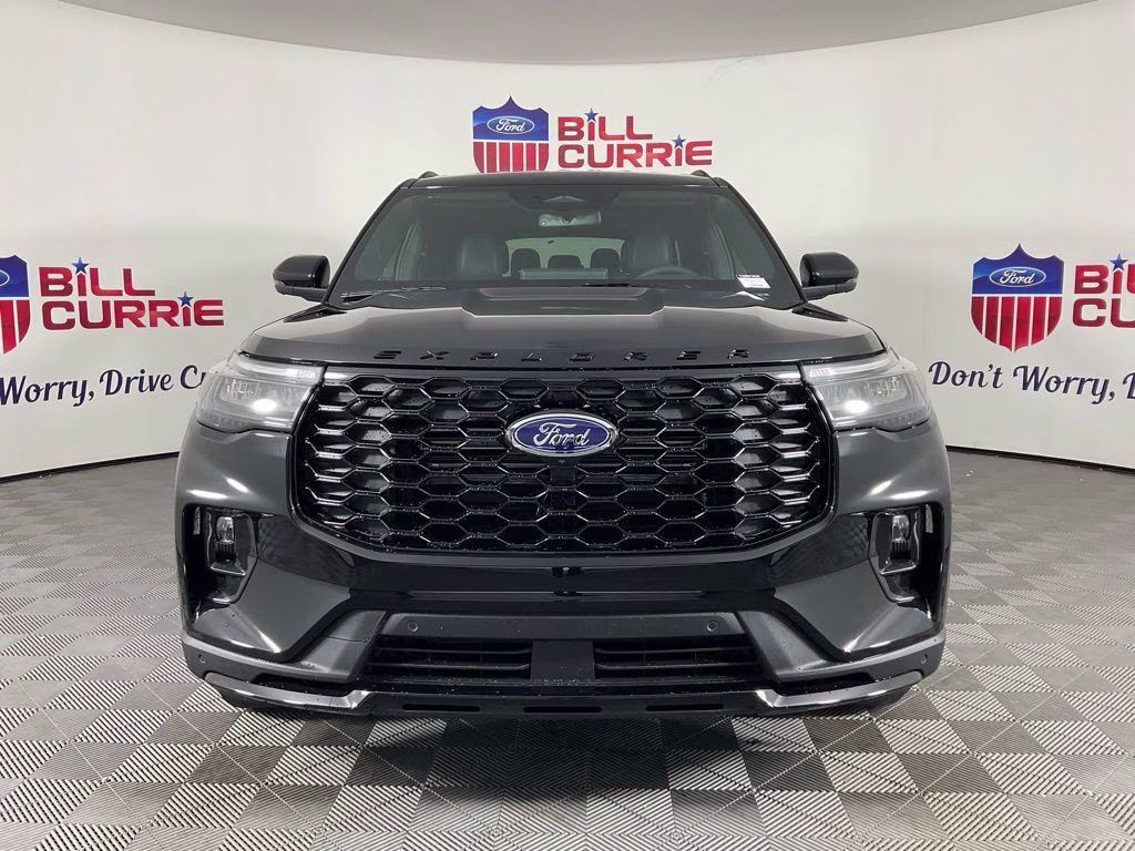 2026 Black Metallic Ford Explorer ST-Line RWD SUV