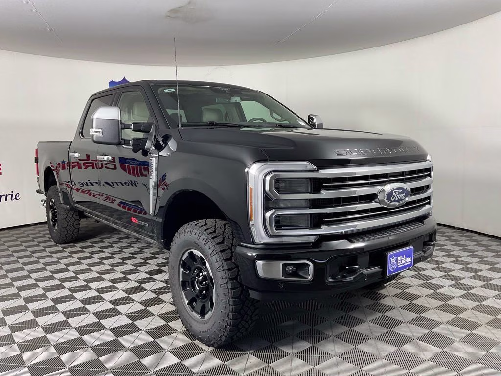 2026 Black Metallic Ford Super Duty F-350 SRW Platinum 4X4 Truck