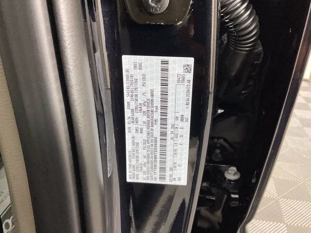 2026 Black Metallic Ford Super Duty F-350 SRW Platinum 4X4 Truck