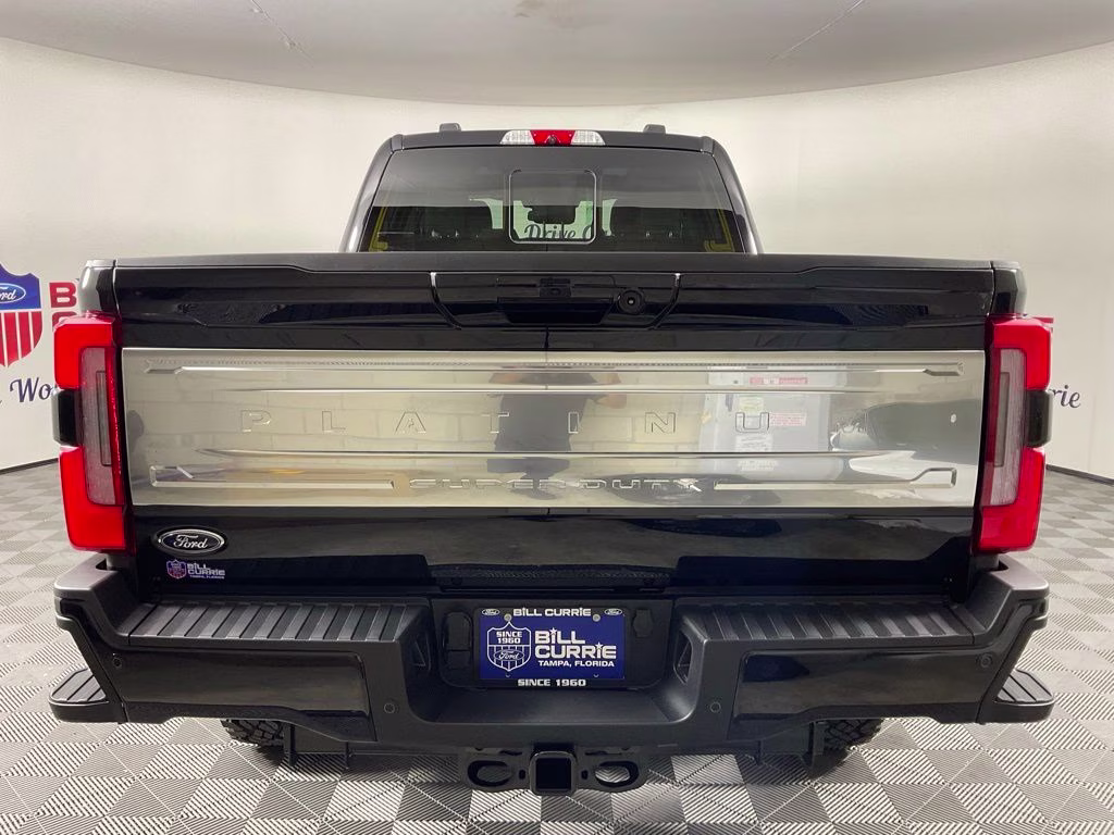 2026 Black Metallic Ford Super Duty F-350 SRW Platinum 4X4 Truck