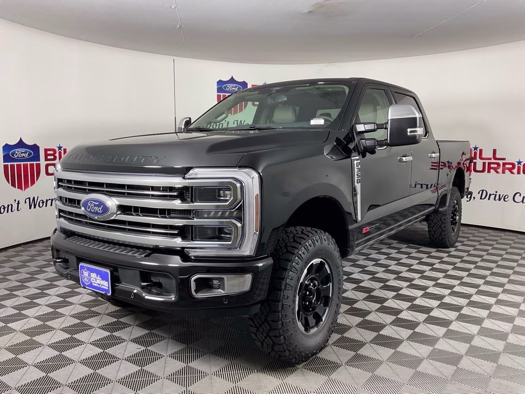 2026 Black Metallic Ford Super Duty F-350 SRW Platinum 4X4 Truck