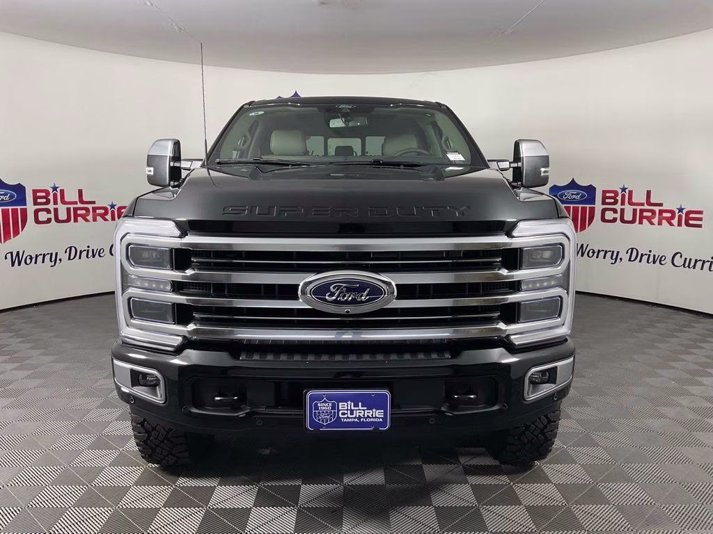 2026 Black Metallic Ford Super Duty F-350 SRW Platinum 4X4 Truck