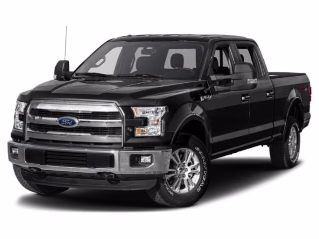 2015 Black Ford F-150 Lariat 4X4 Truck