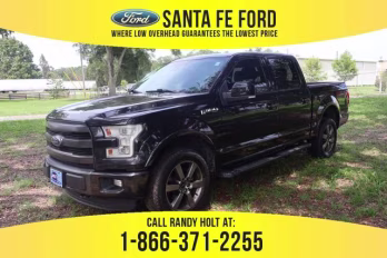 2015 Black Ford F-150 Lariat 4X4 Truck