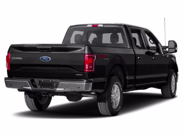 2015 Black Ford F-150 Lariat 4X4 Truck