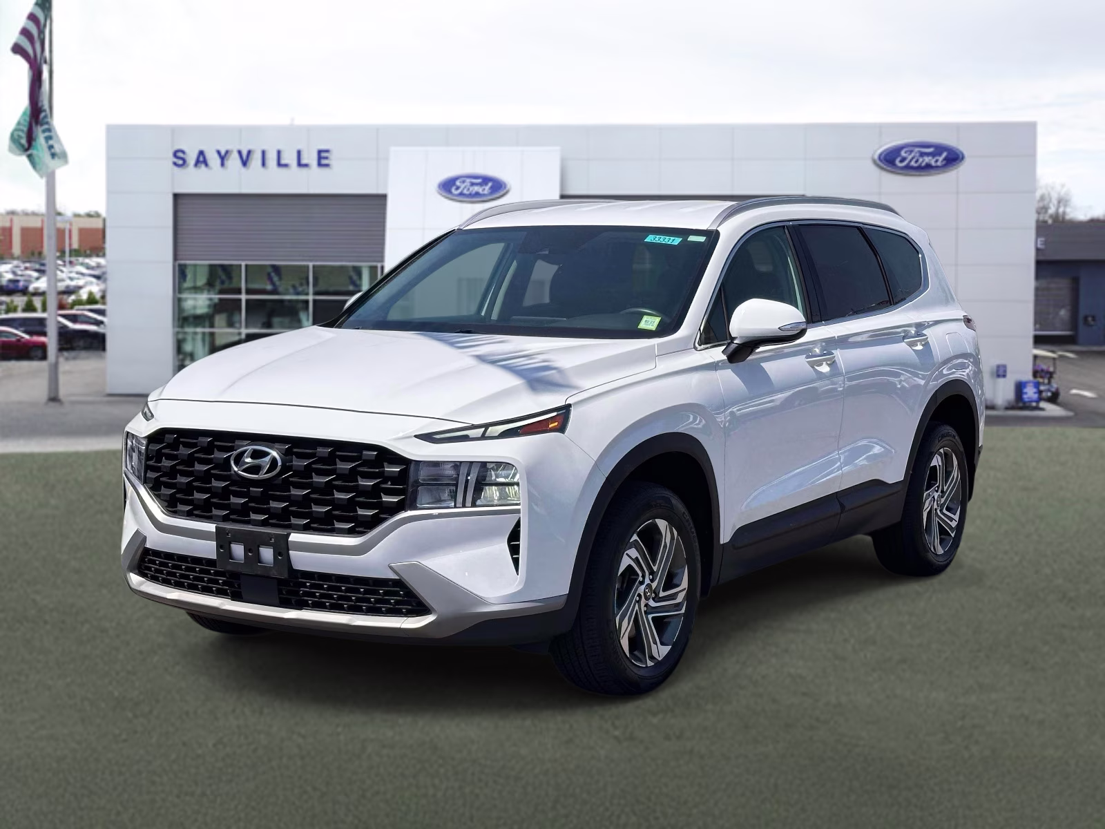 2023 Serenity White Pearl Hyundai Santa Fe SEL AWD AWD SUV