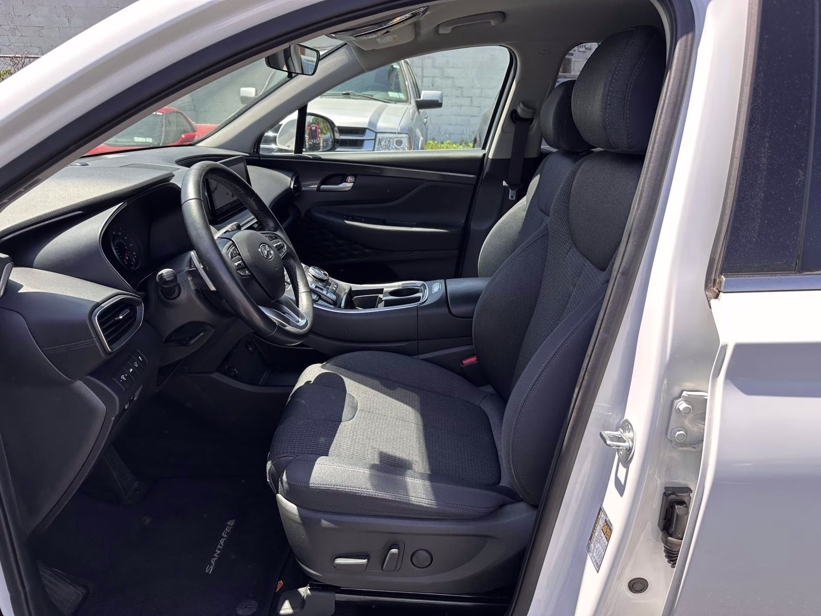 2023 Serenity White Pearl Hyundai Santa Fe SEL AWD AWD SUV