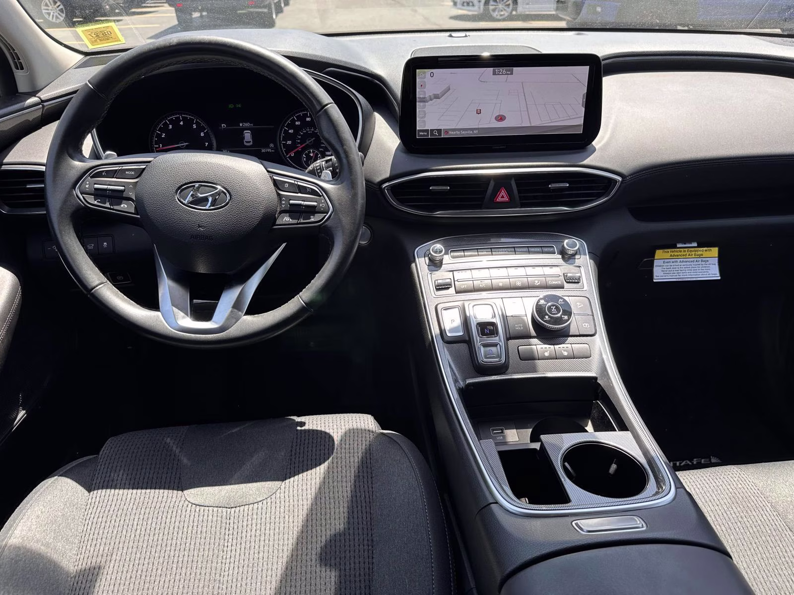 2023 Serenity White Pearl Hyundai Santa Fe SEL AWD AWD SUV