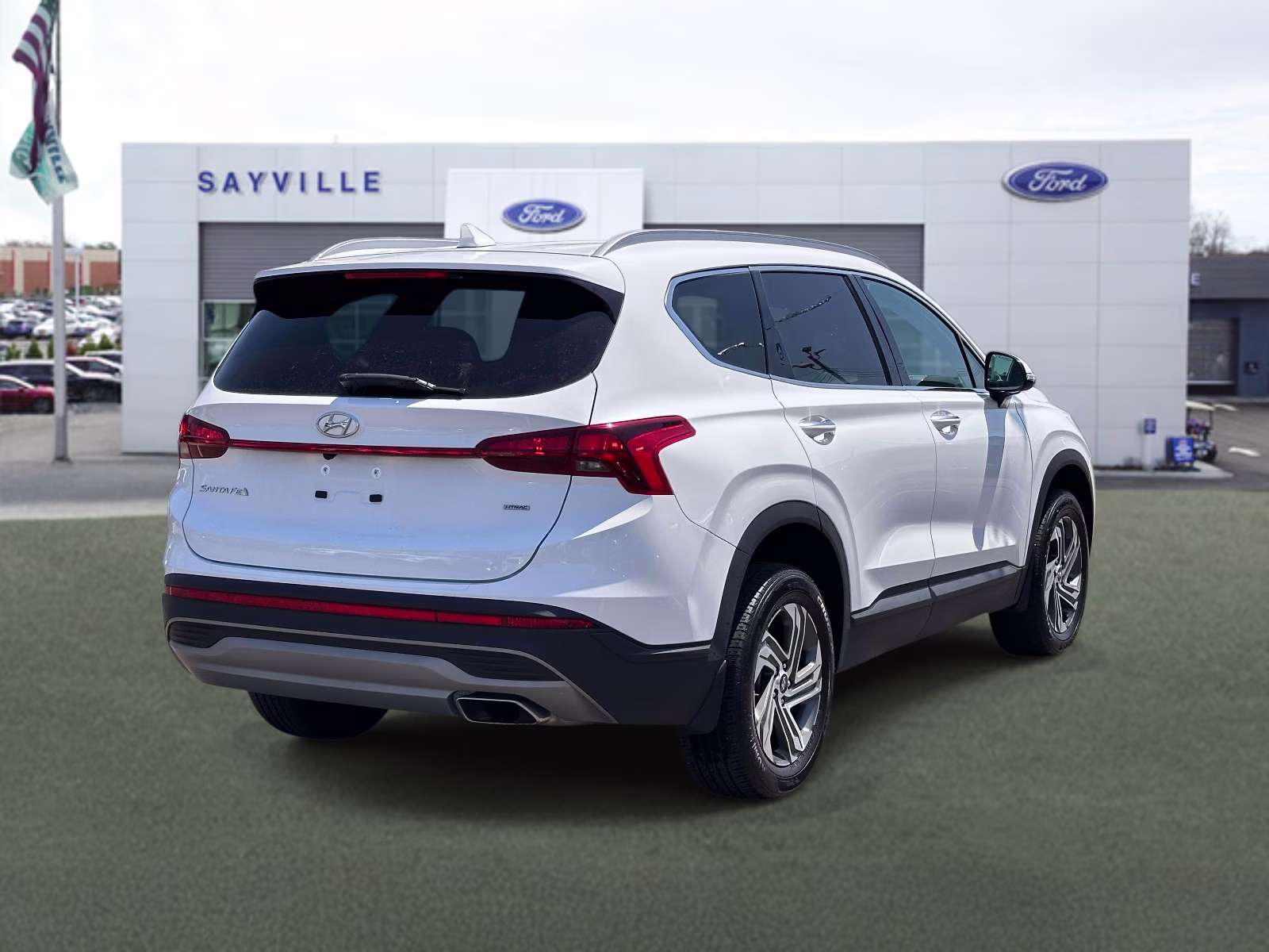 2023 Serenity White Pearl Hyundai Santa Fe SEL AWD AWD SUV