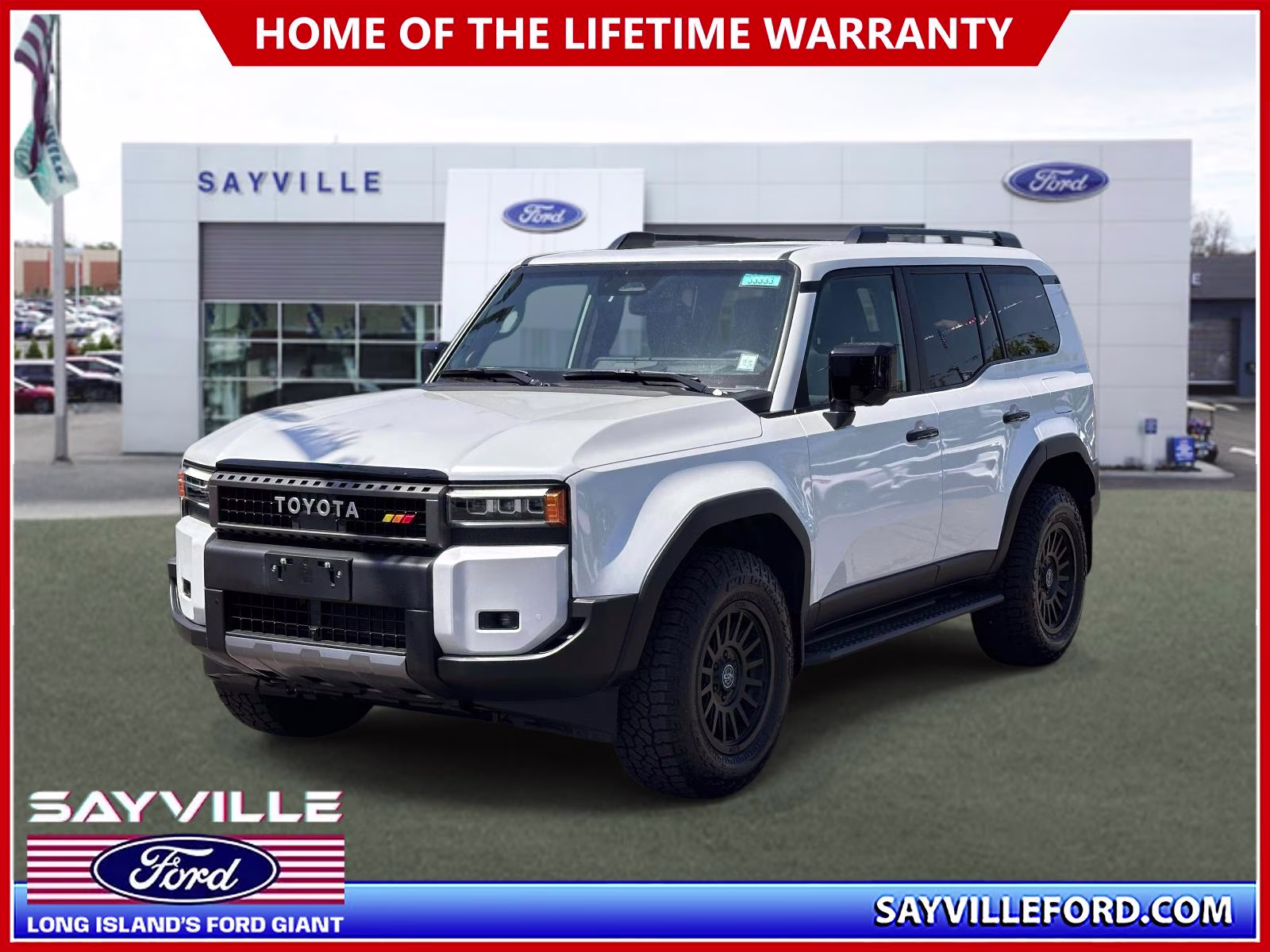 2025 Wind Chill Pearl Toyota Land Cruiser 4WD (Natl) 4X4 SUV