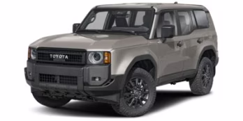 2025 White Toyota Land Cruiser Base 4X4 SUV