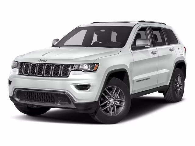 2017 Bright White Clearcoat Jeep Grand Cherokee Limited RWD SUV