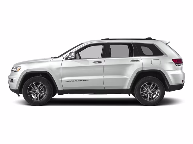 2017 Bright White Clearcoat Jeep Grand Cherokee Limited RWD SUV