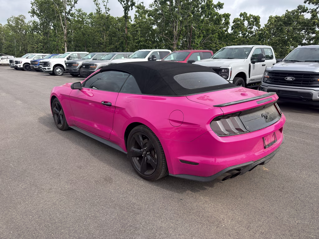 2021 Iconic Silver Metallic Ford Mustang EcoBoost Premium RWD Convertible