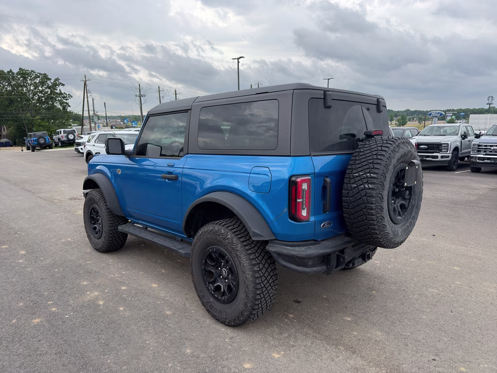 2022 Velocity Blue Metallic Ford Bronco Wildtrak 4X4 SUV