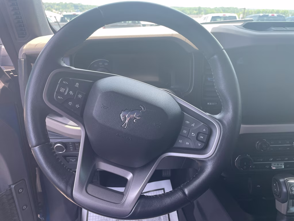 2022 Velocity Blue Metallic Ford Bronco Wildtrak 4X4 SUV