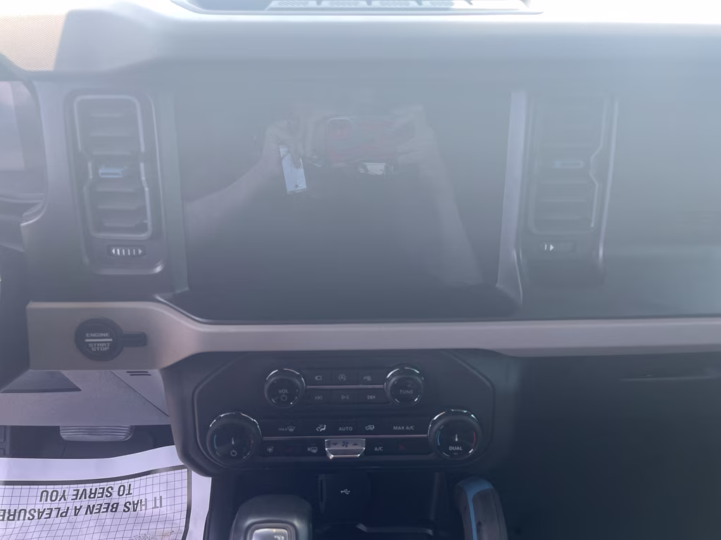 2022 Velocity Blue Metallic Ford Bronco Wildtrak 4X4 SUV