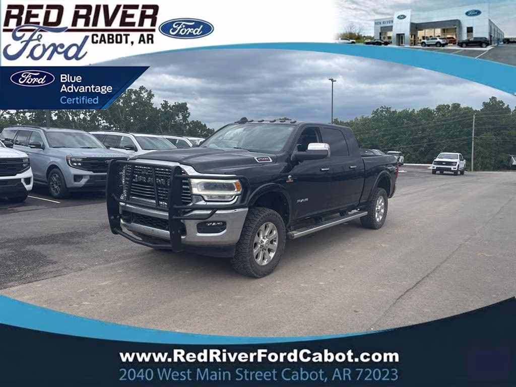 2022 Diamond Black Crystal Pearlcoat Ram 2500 Laramie 4X4 Truck