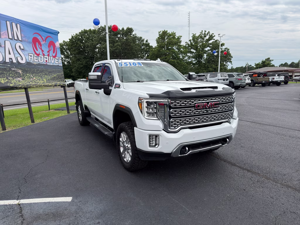 2022 Summit White GMC Sierra Denali 4X4 Truck