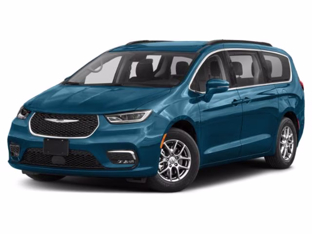2021 Fathom Blue Pearlcoat Chrysler Pacifica Touring L AWD Van